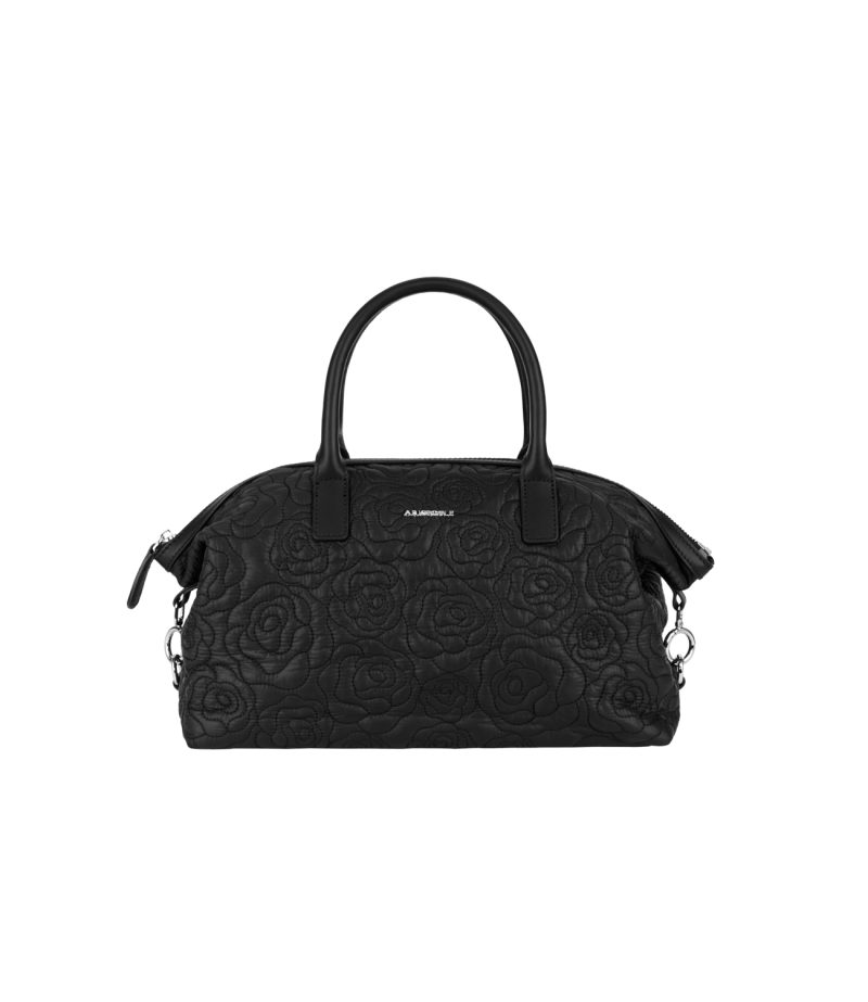 aristotle bag – puffy carry – black